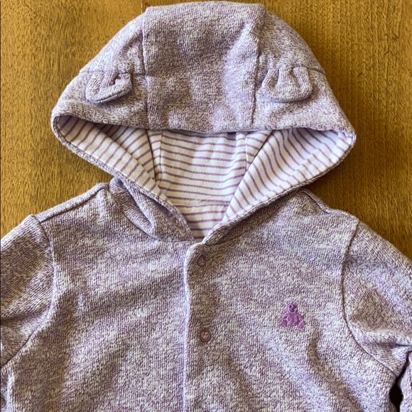 Baby Girl reversible button up jacket - Picture 2 of 4